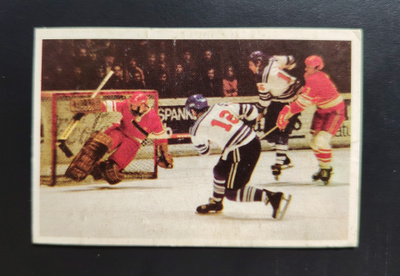 1974 Panda Jääkiekko #45 Juhani Tamminen & Esa Peltonen