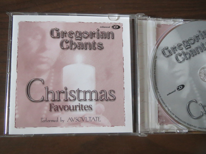 Gregorian Chants - Christmas Favourites CD