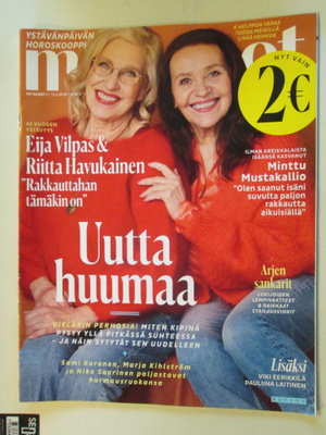 ME NAISET LEHTI 7 / 2026 SISÄLTÖSIVUT KUVA 3