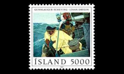 Islanti 572 ** Maalaus (1981)