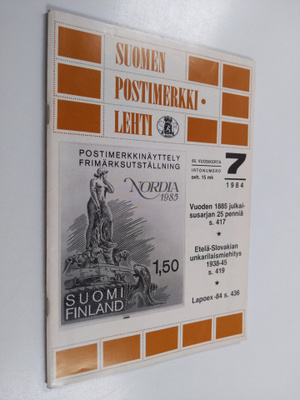 Suomen postimerkkilehti 7/1984