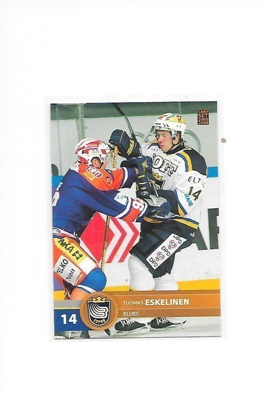 2005-06 CardSet #177 Tuomas Eskelinen Espoo Blues