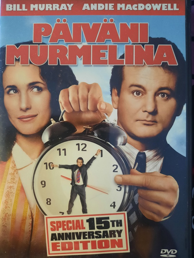 PÄIVÄNI MURMELINA DVD Bill Murray & Andie MacDowell