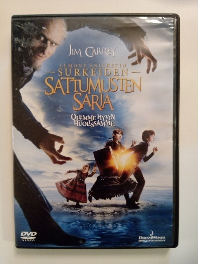 Surkeiden sattumusten sarja, Jim Carrey - DVD