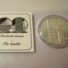 Hopeakolikko—10 euroa—Puolesta maan 2003 juhlaraha - pikkukuva 1