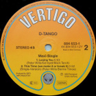 D - TANGO :: THIS TIME :: VINYYLI MAXI 12" 1986 - pikkukuva 4