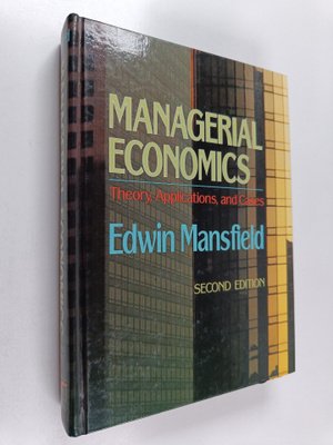Edwin Mansfield : Managerial Economics