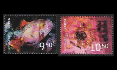 Norja 1548-9 ** Europa gastronomia (2005)