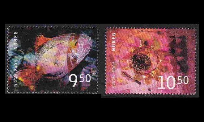Norja 1548-9 ** Europa gastronomia (2005)