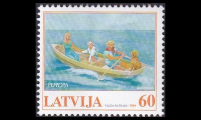 Latvia 613 ** Europa loma (2004)