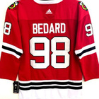 NHL FaniPaita Blackhawks CONNOR BEDARD #98 Team Color (UUSI - pikkukuva 1