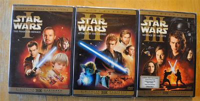 Star Wars 1-3 (6 DVD) R1
