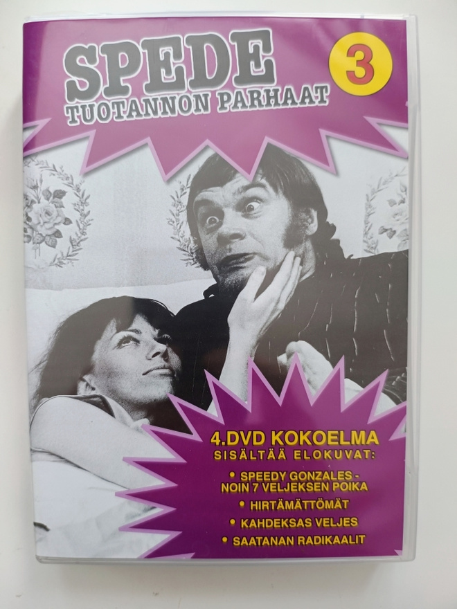 Spede tuotannon parhaat 3 - DVD BOXI