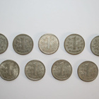 Suomi 1mk 1964-1968, 9kpl hopearahoja - pikkukuva 2