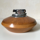 Ronson SYTYTIN - Patented,  pöytäsytytin, puurunko, Ø 10cm - pikkukuva 1