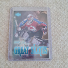 2000-01 Upper Deck Pros and Prospects #GS3 Patrick Roy - pikkukuva 1
