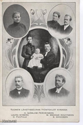 Suomen Sisälähetysseuran työntekijät Kiinassa 1900 alussa