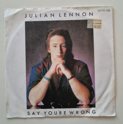 Julian Lennon Say You're Wrong 7" single