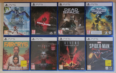 PS5 8kpl Pelisetti (Sony Playstation 5)