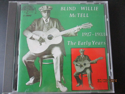 Blind Willie MacTell THE EARLY YEARS 1927 - 1933 (CD)