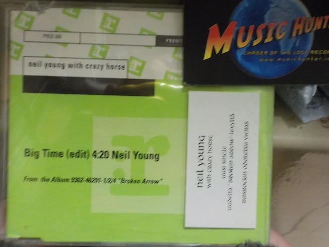 NEIL YOUNG WITH CRAZY HORSE - BIG TIME PROMO CDS