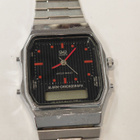 Vintage Men's Q&Q Ana-Digi Alarm Chronograph Quartz - pikkukuva 3