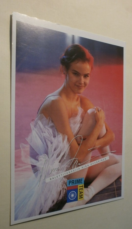 Nina Hyvärinen - balettitanssija, väripk, ei p.
