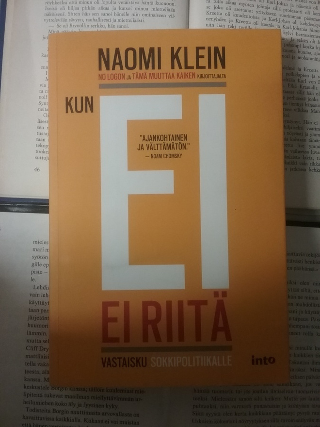 Naomi Klein - Kun EI ei riitä (nid.)