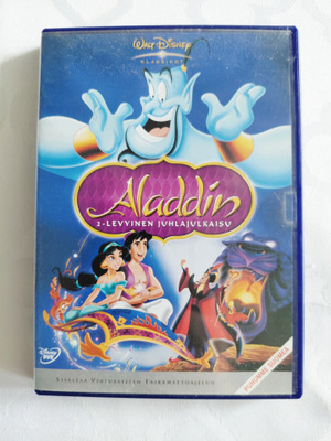 DVD Walt Disney Aladdin (Juhlajulkaisu)