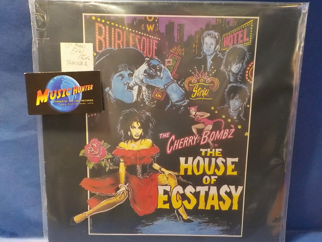 THE CHERRY BOMBZ - HOUSE OF ECSTASY EX+/EX+ 12'' MAXI SINGLE