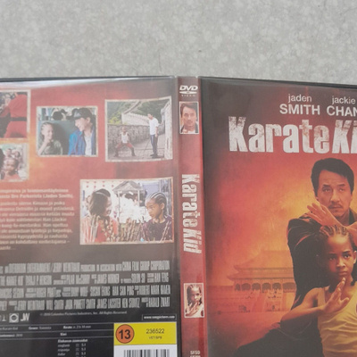 Karate kid dvd,jackue chan