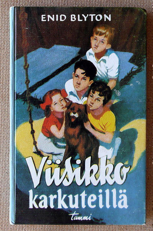 Enid Blyton: Viisikko -sarjaa 1960-luvulta