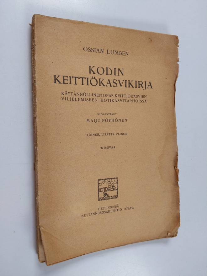 Ossian Lunden : Kodin keittiökasvikirja : käytännöllinen ...