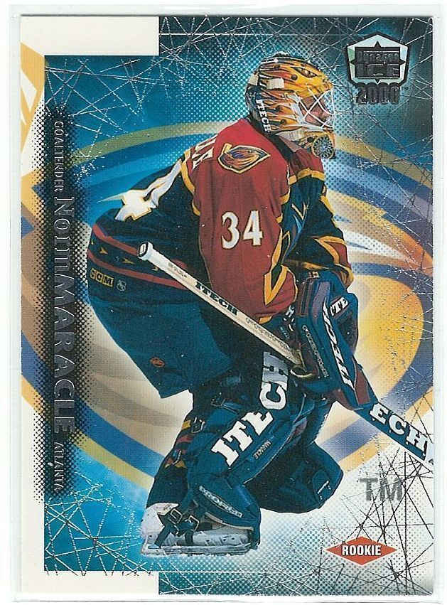 99-00 Pacific Dynagon Ice #17 Norm Maracle Rookie
