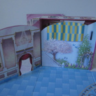 Cinderella Movie Book, Tuhkimo pahvinen linna + figuurit - pikkukuva 3