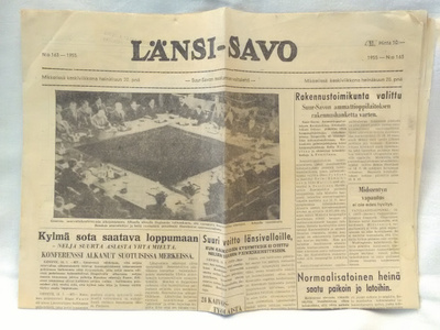 Länsi-Savo 20.7.1955