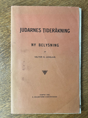 Juvelius -  Judarnes tideräkning