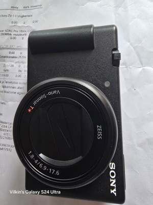 SONY ZV -1 II VLOGKAMERA UUDENVEROINEN