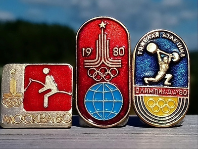 CCCR Olympiamerkit - 3kpl. Ehjät lukitukset. Halkaisija - 31