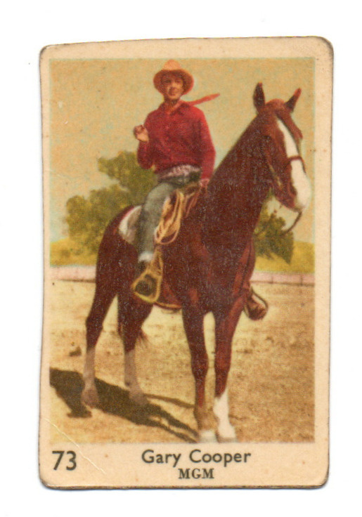 Purkkakuva n:o 73 GARY COOPER
