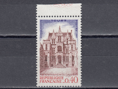 Ranska 1967 Mi 1582 National Congress of Philatelic Socie **