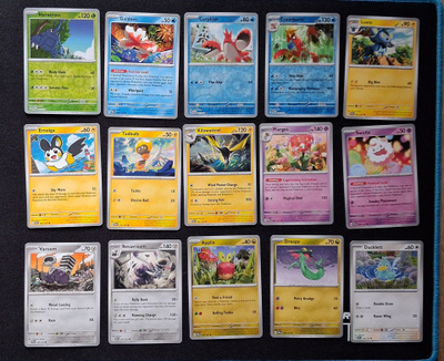 Pokemon kortit 15kpl (#111 Twilight Masquerade)