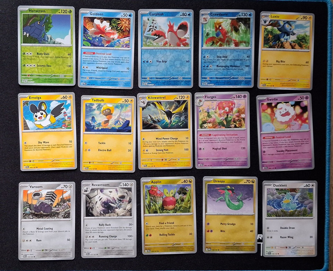 Pokemon kortit 15kpl (#111 Twilight Masquerade)