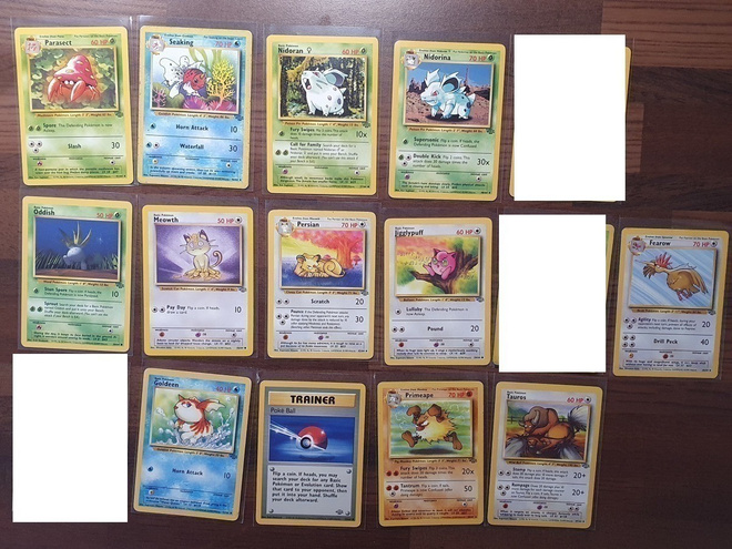 Pokemon Jungle kortteja Yksittäin myynnissä