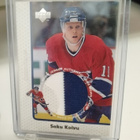 1997-98 UD GAME WORN JERSEY SAKU KOIVU, Montreal GJ9 - pikkukuva 1
