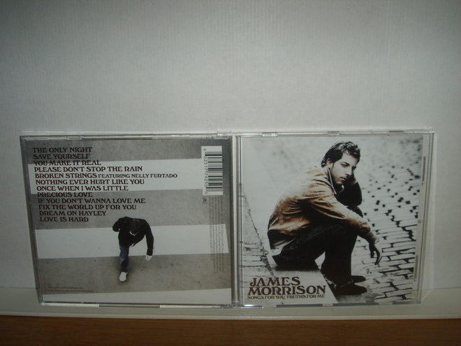 James Morrison CD Songs For You Truths For Me
