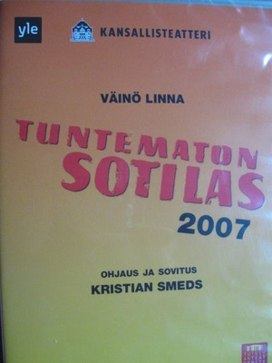 TUNTEMATON SOTILAS DVD KANSALLISTEATTERI