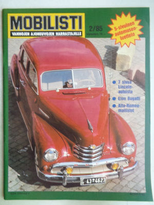 Mobilisti Nro 2/1985 (31.10)