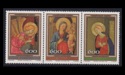 San Marino 1377-9ds ** Joulu (1987)