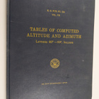 Tables of computed altitude and azimuth : latitudes 60deg... - pikkukuva 1